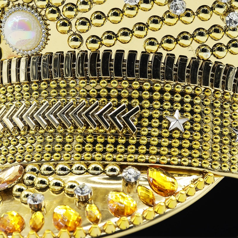 SAOIRSE Luxury Rhinestone Party Hat