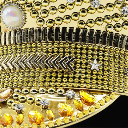 SAOIRSE Luxury Rhinestone Party Hat