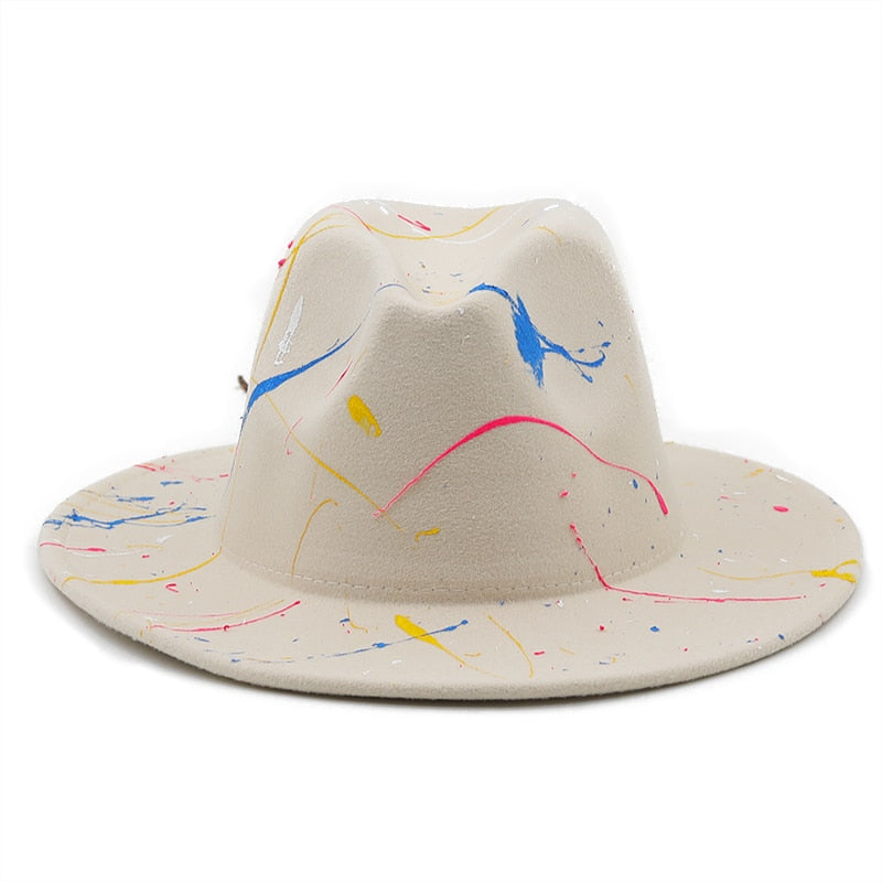 RAYANA Fedora Hat in Beige