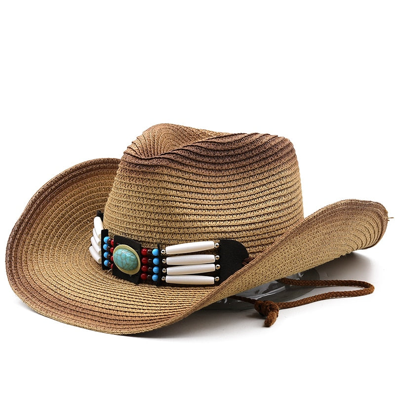 IRISH Cowboy Hat in Khaki/Brown