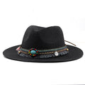 BASTINA Fedora Hat in Black
