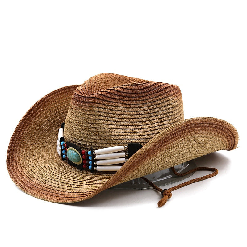 IRISH Cowboy Hat in Khaki/Caramel