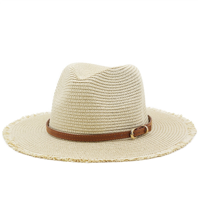HAROLIN Fedora Hat in Beige