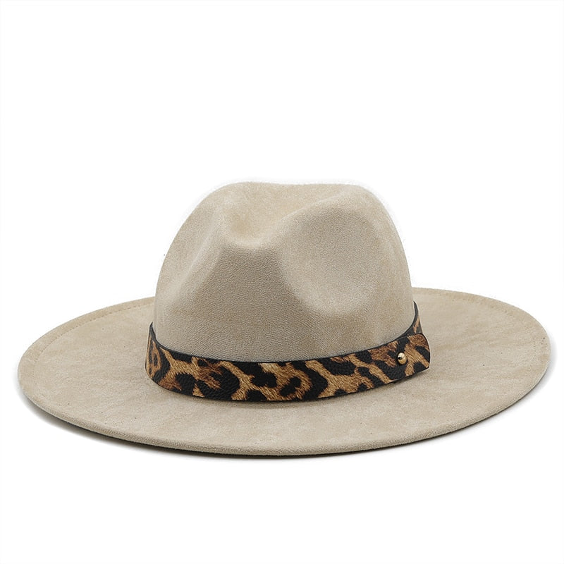 HINA Fedora Hat in Beige