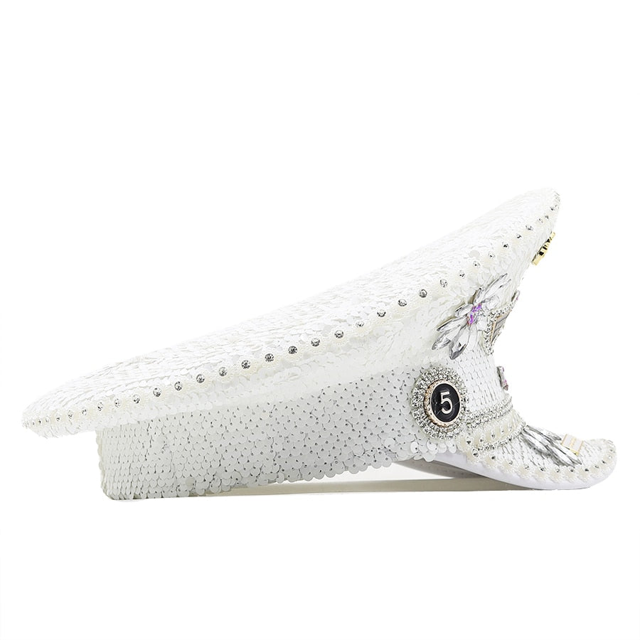 DORIS Luxury Rhinestone Party Hat