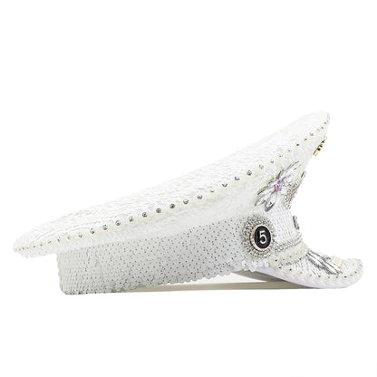 DORIS Luxury Rhinestone Party Hat