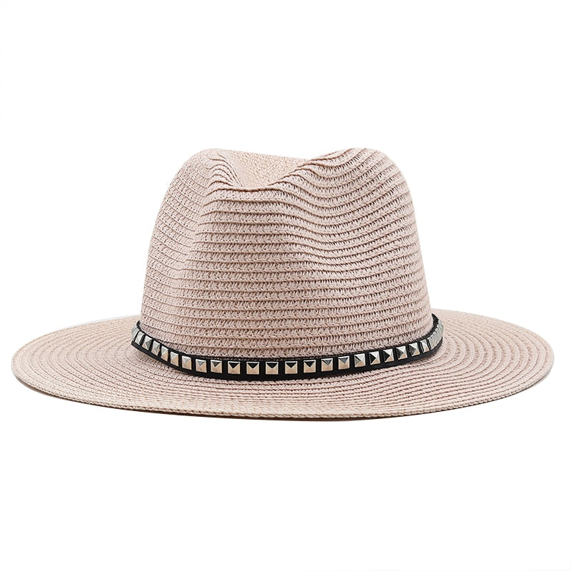 CARIENA Fedora Hat in Pink
