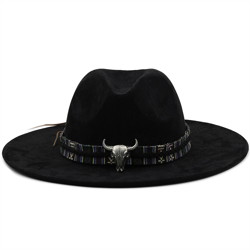 FIORA Fedora Hat in Black