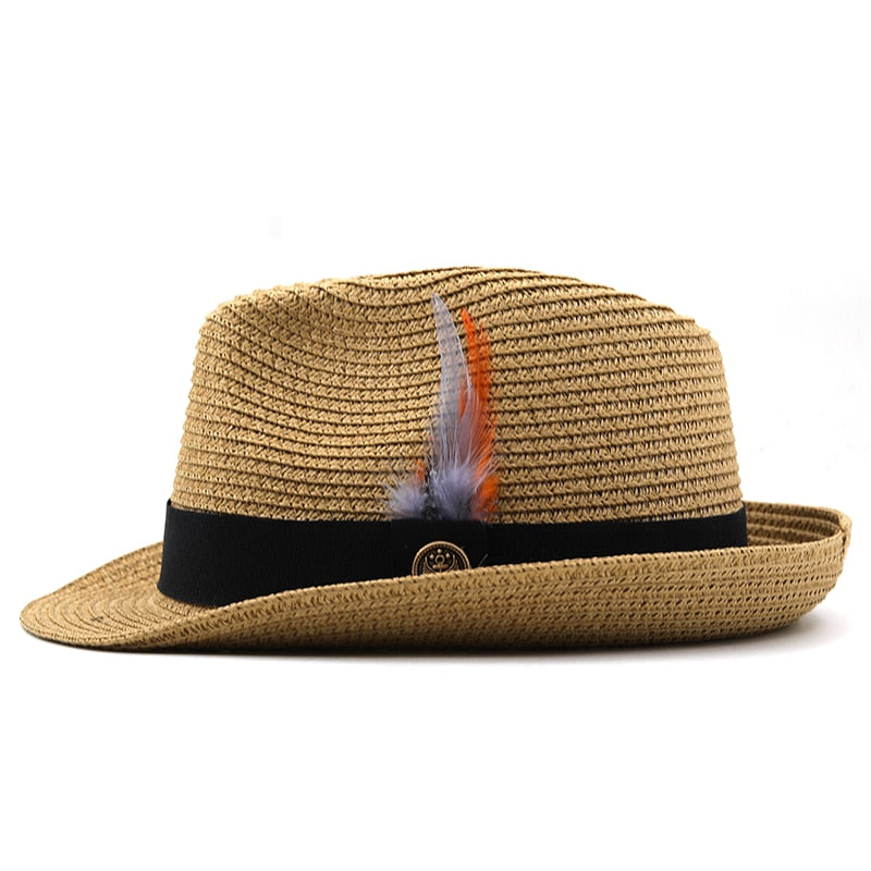THUTMOSE Men's Straw Panama Hat