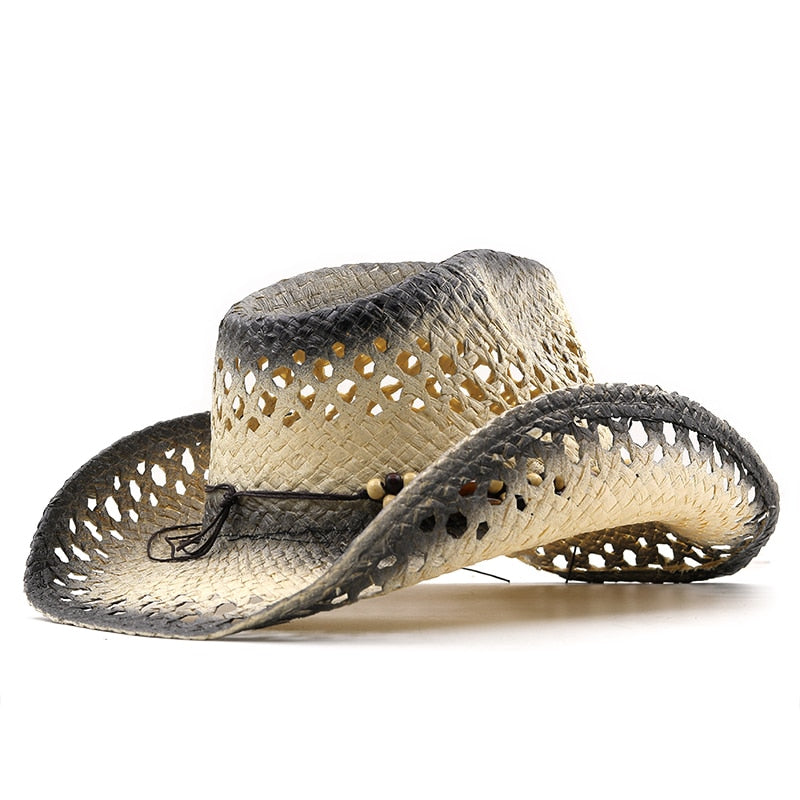 BOLESLAW Men's Straw Cowboy Hat