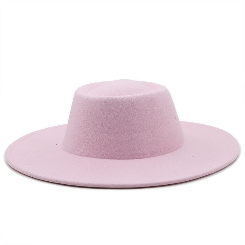 FAYE Fedora Hat in Pink