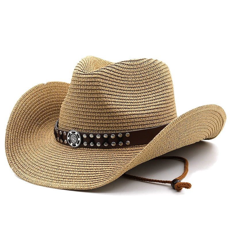 JAIME Men's Straw Cowboy Hat