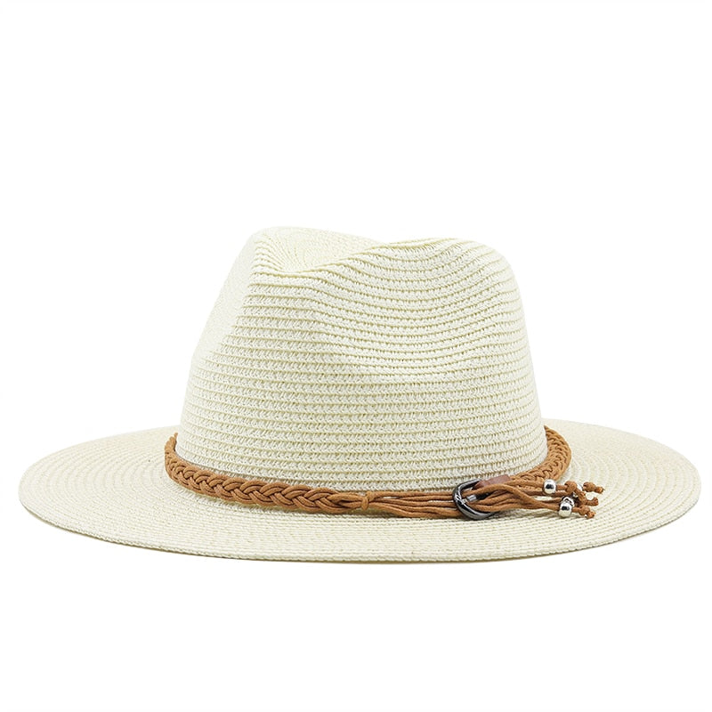 AMENHOTEP Men's Straw Panama Hat