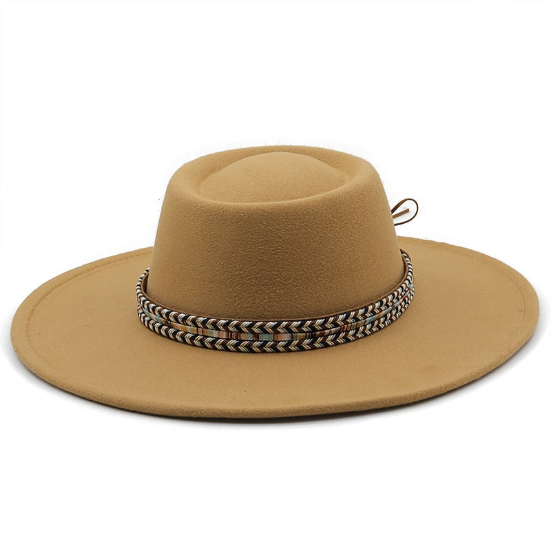 REBA Fedora Hat in Tan