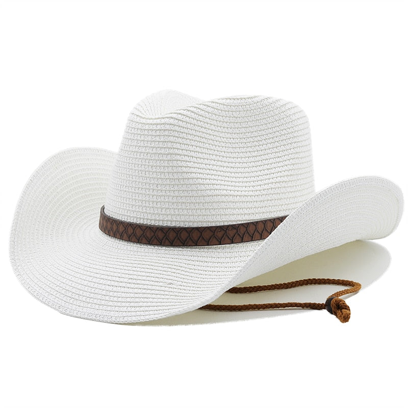 BELA Men's Straw Cowboy Hat