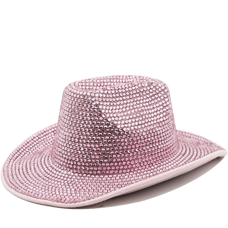 ROYALINA Sequin Fedora