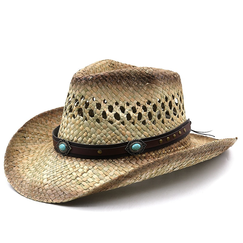 MANUEL Men's Straw Cowboy Hat