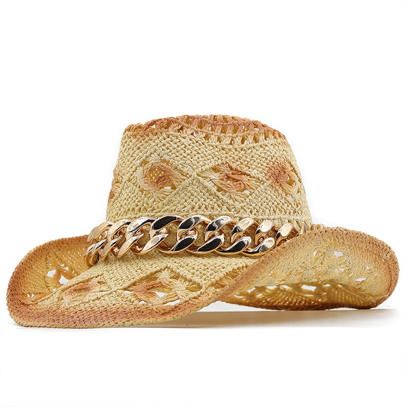 AARON Cowboy Hat in Beige