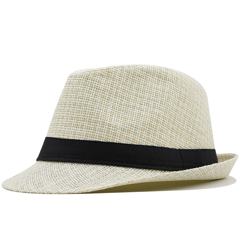 SETI Men's Straw Panama Hat