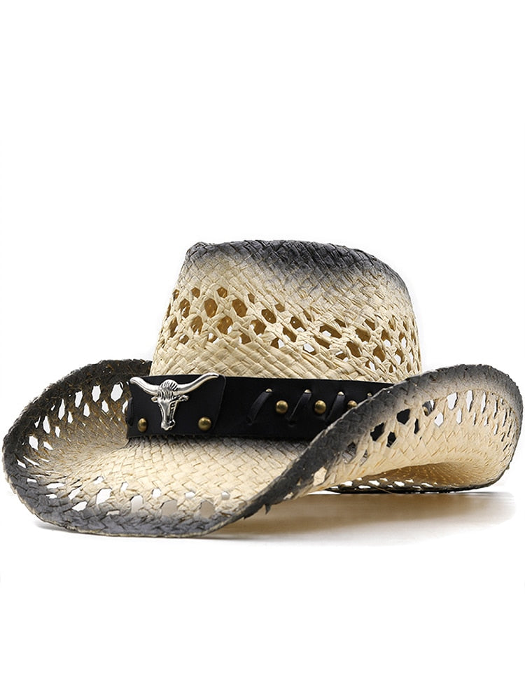 CANUTE Men's Straw Cowboy Hat