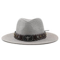 SERILENA Fedora Hat in Gray