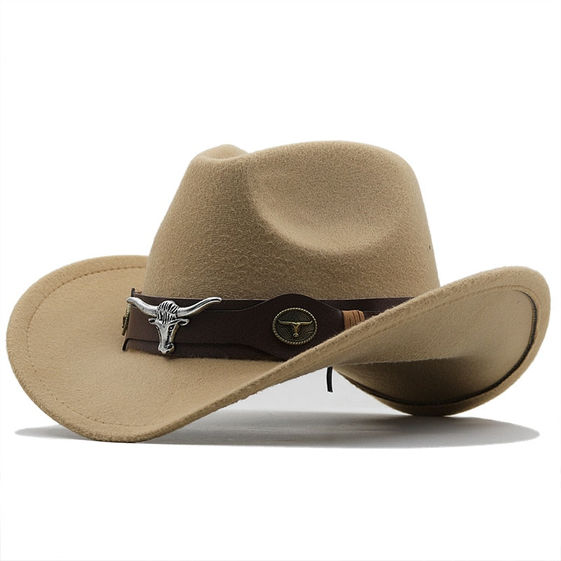 ATHELSTAN Men's Felt Cowboy Hat