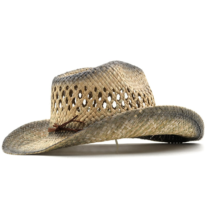 SANCHO Men's Straw Cowboy Hat