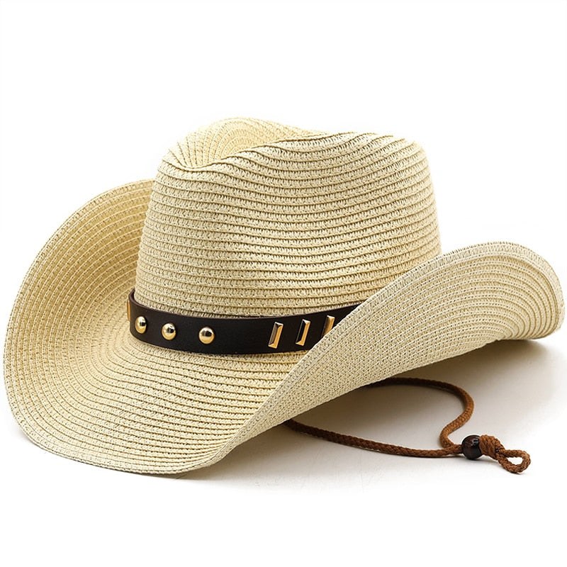 CONN Men's Straw Cowboy Hat
