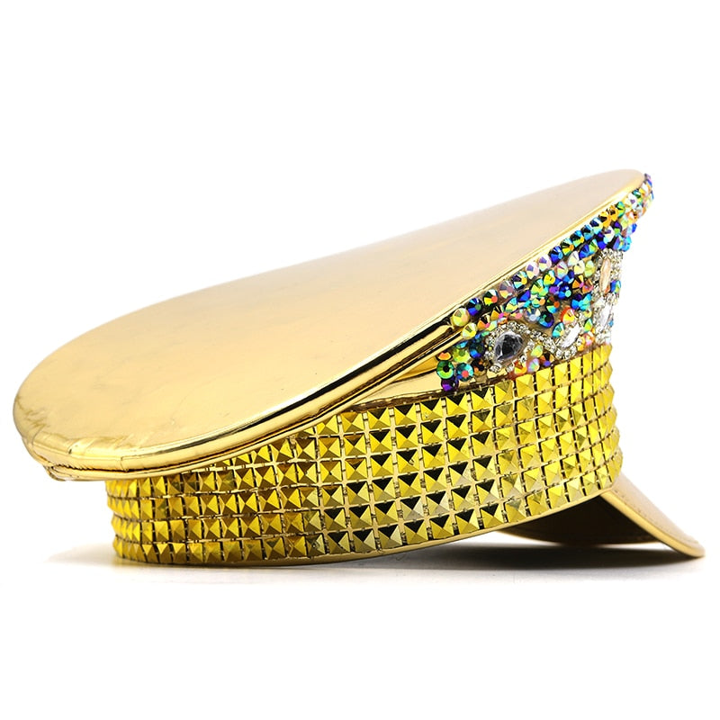 YARAH Luxury Rhinestone Party Hat