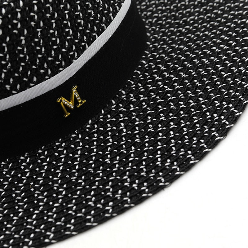 ROVILA Straw Boater Hat