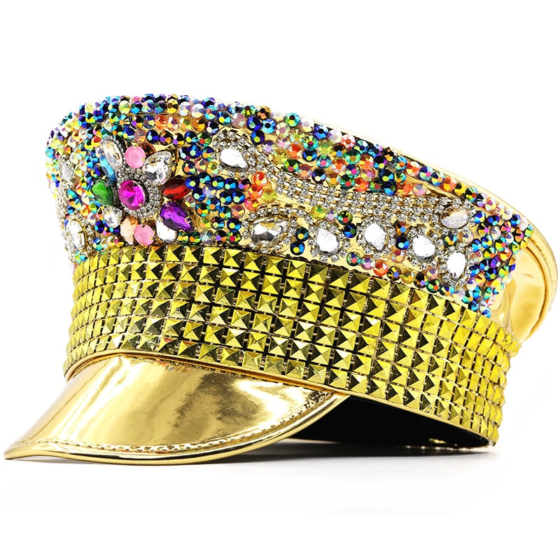 YARAH Luxury Rhinestone Party Hat