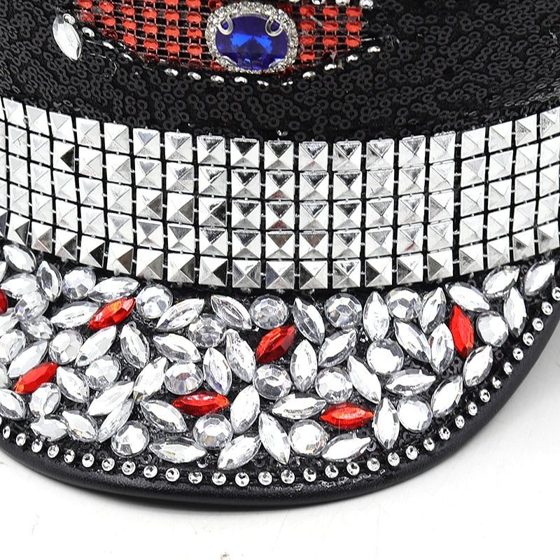 DARCIARA Luxury Rhinestone Party Hat