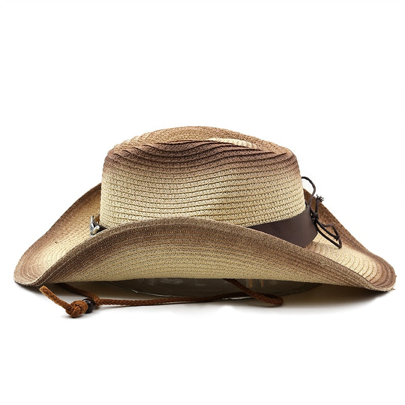 SEBASTIAN Men's Straw Cowboy Hat