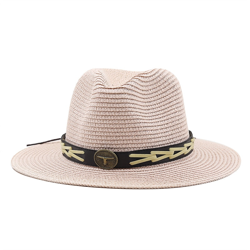 SEYLINA Fedora Hat in Pink