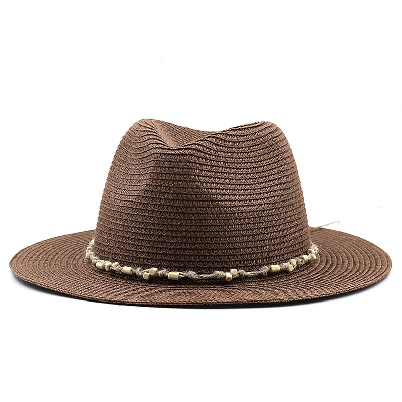 CABELLO Panama Hat in Brown