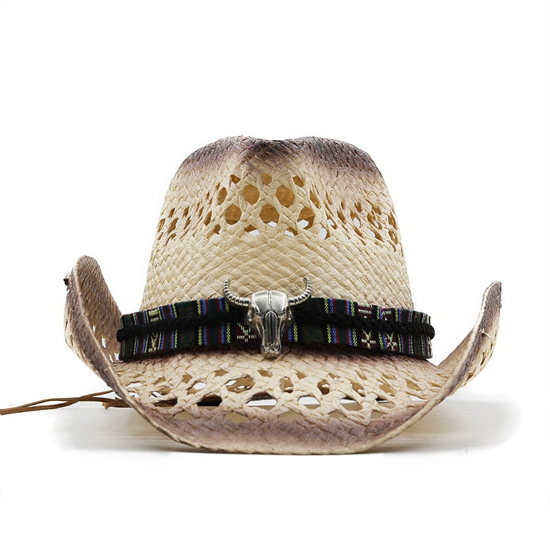 MALCOLM Men's Straw Cowboy Hat