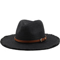 HAROLIN Fedora Hat in Black