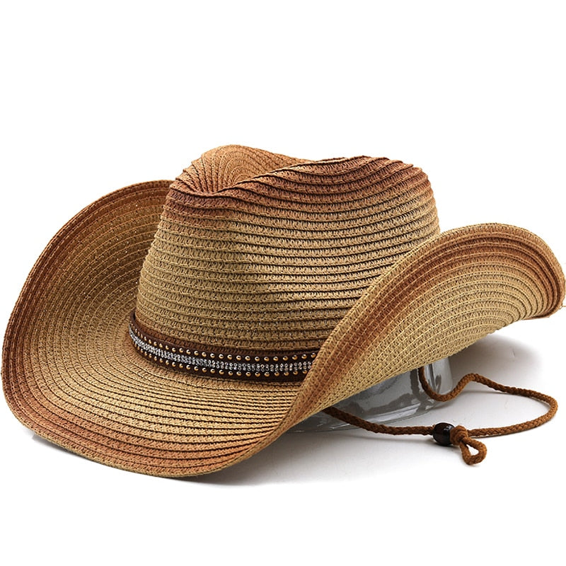 SIGURD Men's Straw Cowboy Hat