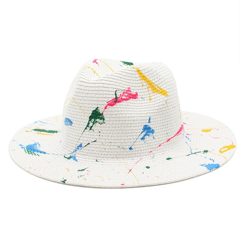 OBELIA Panama Hat in White