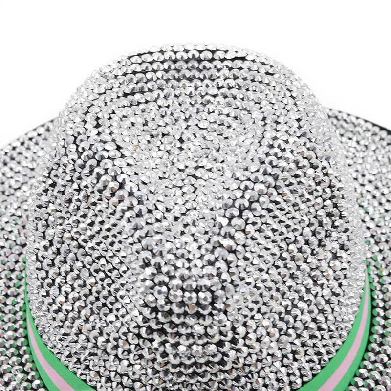 JOELY Luxury Sequin Fedora