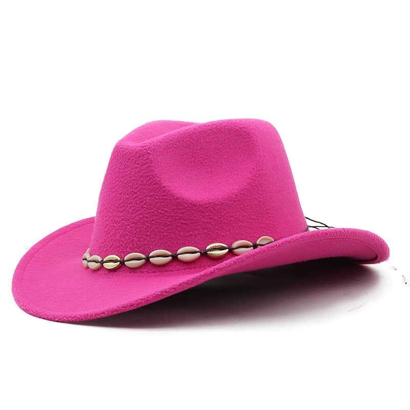 FORAH Fedora Hat in Rose