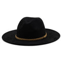 LEOPOLD Men's Felt Fedora Hat in Black