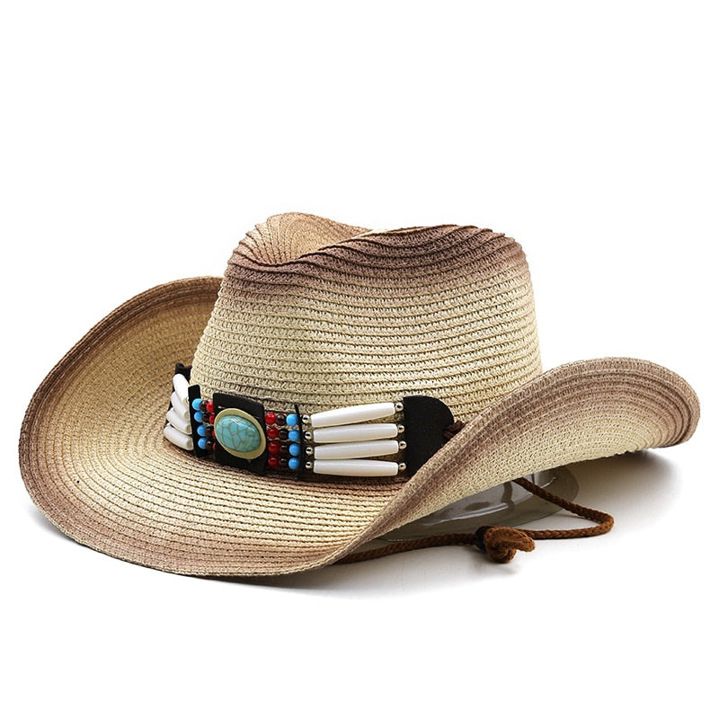 IRISH Cowboy Hat in Beige/Brown
