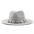 HATTIE Fedora Hat in Gray