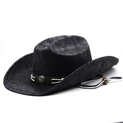 SAYA Leather Cowboy Hat