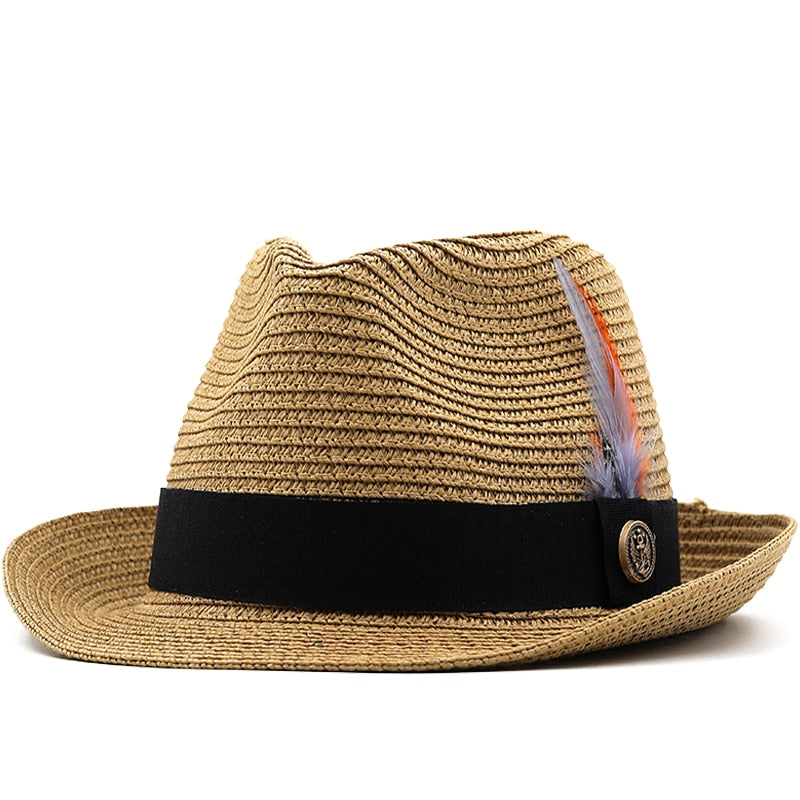 THUTMOSE Men's Straw Panama Hat