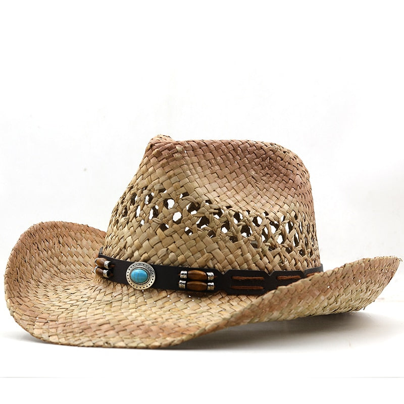 LIETA Cowboy Hat in Beige/Khaki