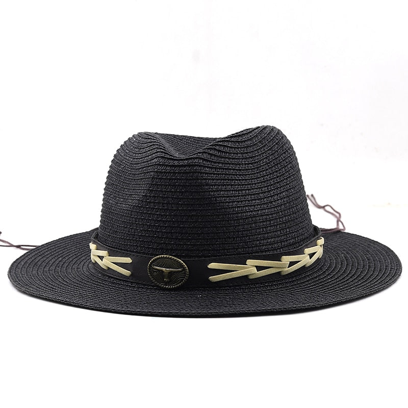 SEYLINA Fedora Hat in Black