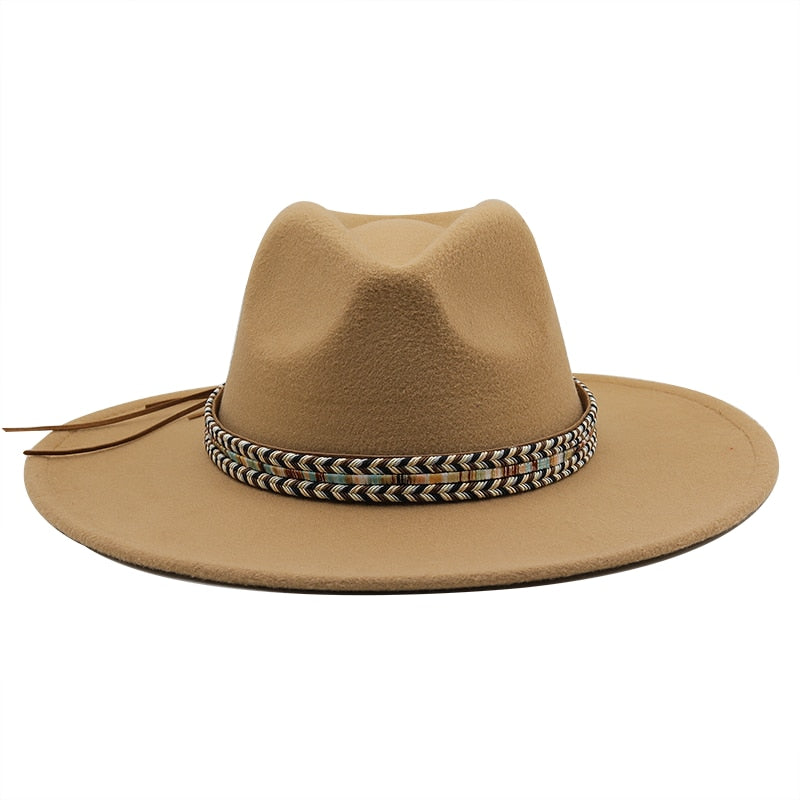 SLOANE Fedora Hat in Tan