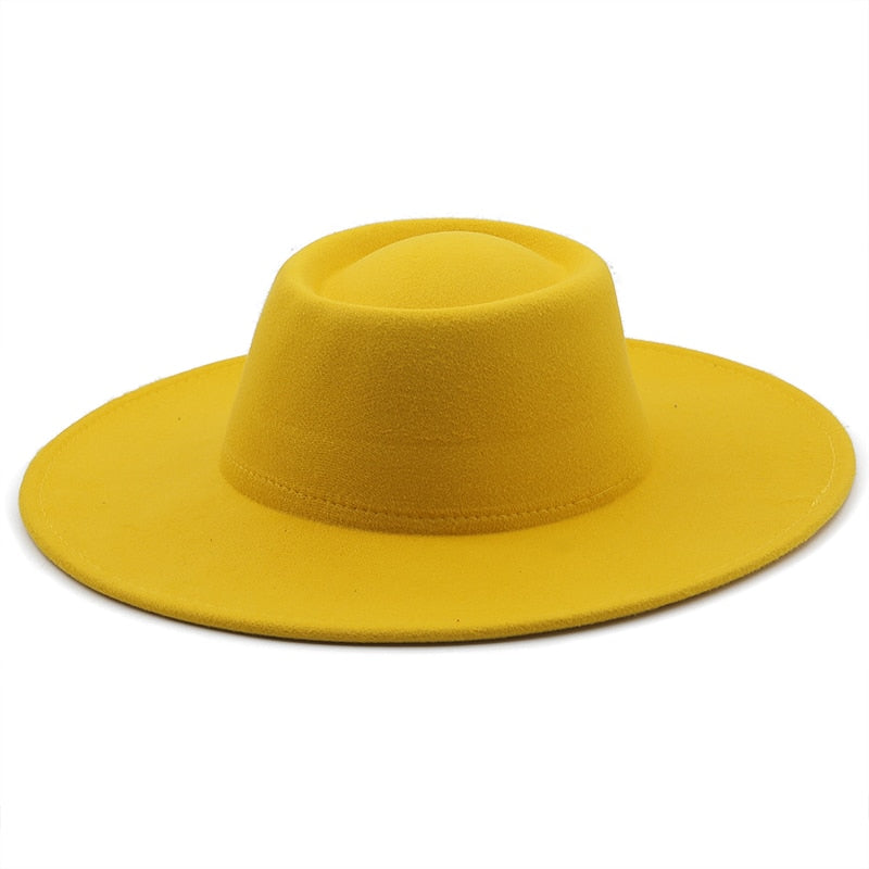 FAYE Fedora Hat in Yellow